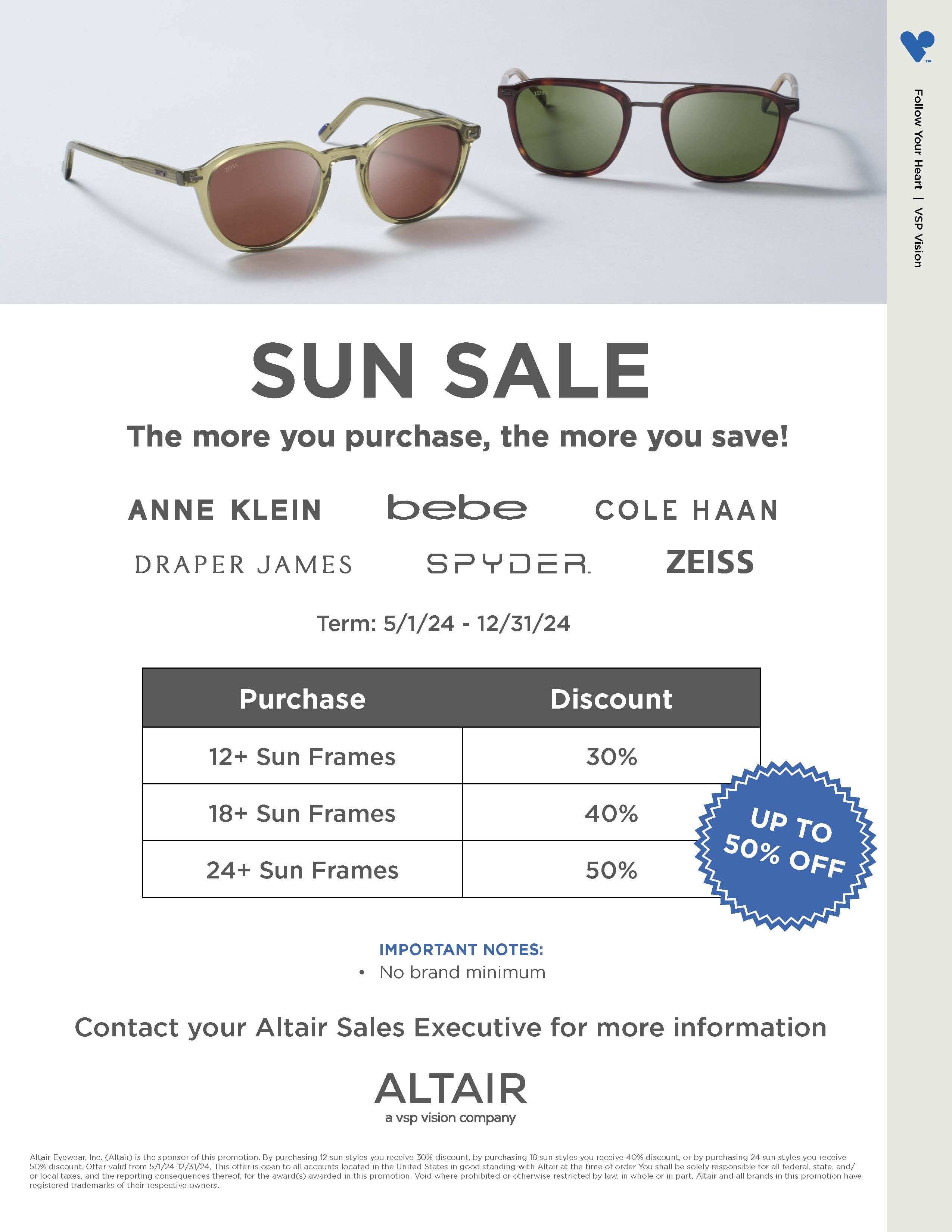 sun sale